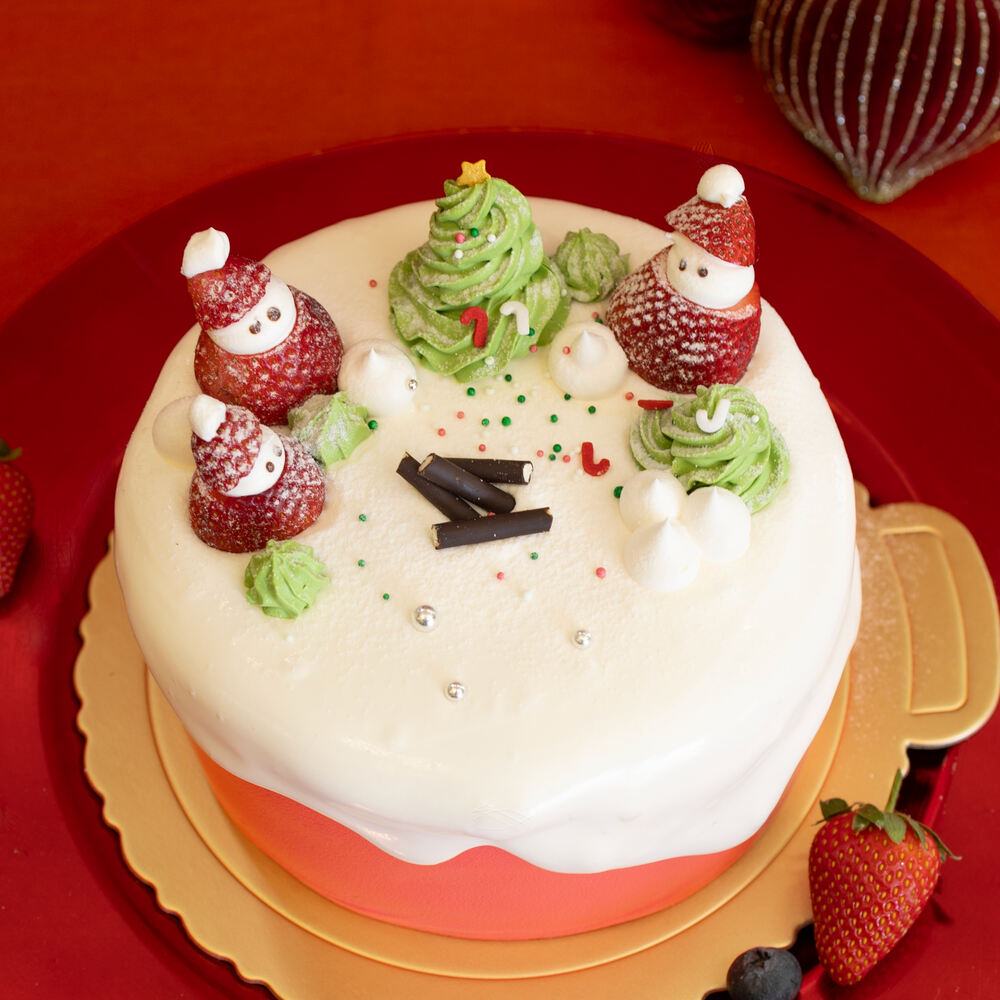 Berry Merry Christmas Cake